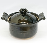 黒釉煮込鍋