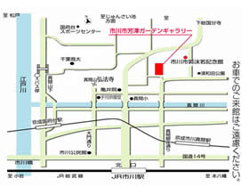 藤田潤 ガラスの世界展 会場地図